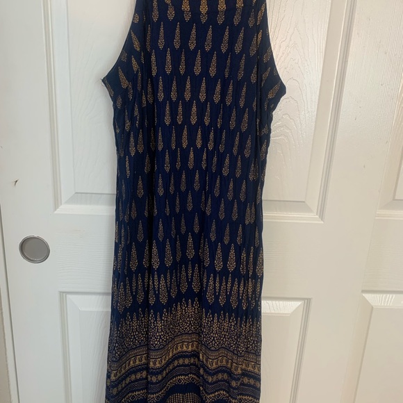 Lapogee Sleeveless thin strip Dress Sz L - Picture 6 of 9